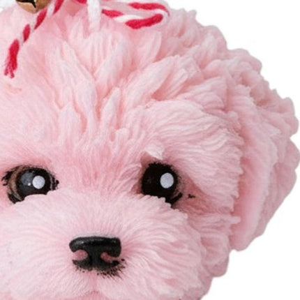 2" Pink Rose Petals Scented Dimensional Dog Candle HomeRoots