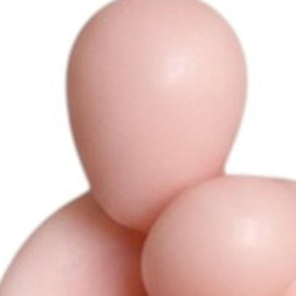 2" Peach Creamy Vanilla Scented Mother And Child Dimensional Candle HomeRoots