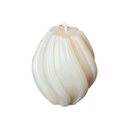 2" Ivory Black Ice Scented Candle Cylinder Pillar HomeRoots