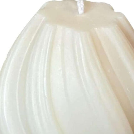 2" Ivory Black Ice Scented Candle Cylinder Pillar HomeRoots