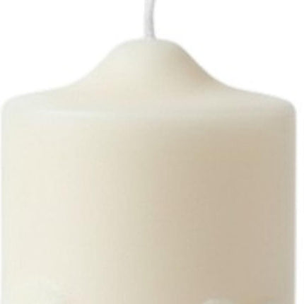 2" Ivory Unscented Candle Round Pillar HomeRoots