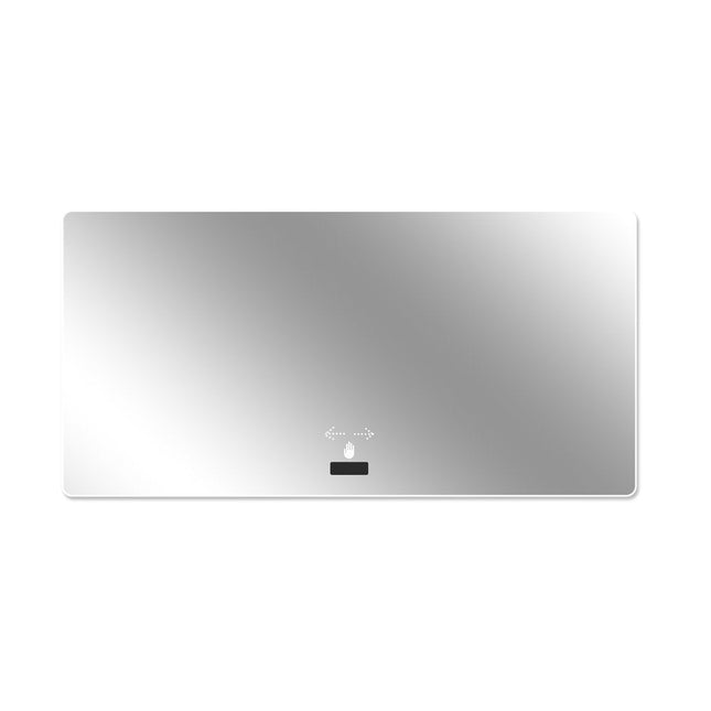 32" Lighted Frameless Anti Fog Bathroom Vanity Mirror HomeRoots