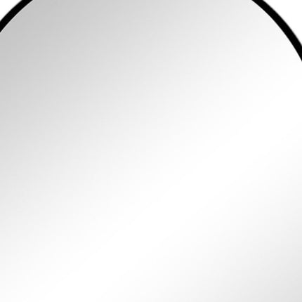 30" Black Aluminum Arch Framed Anti Fog Accent Mirror HomeRoots