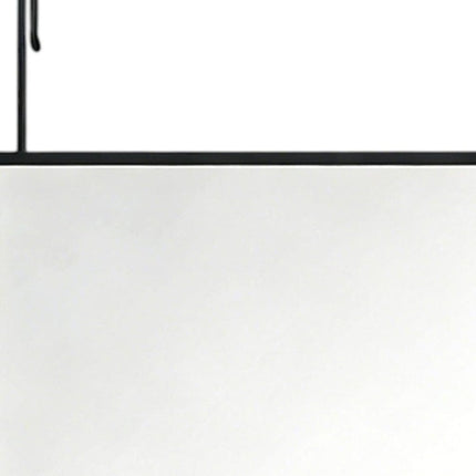 47" Black Aluminum Over the Door Framed Accent Mirror HomeRoots