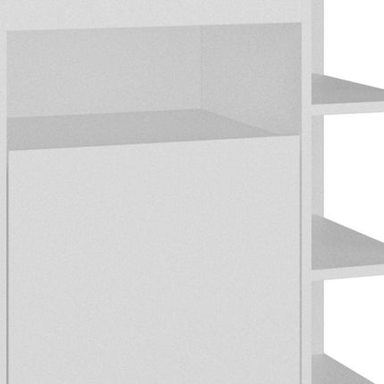 26" White Wood Sideboard HomeRoots