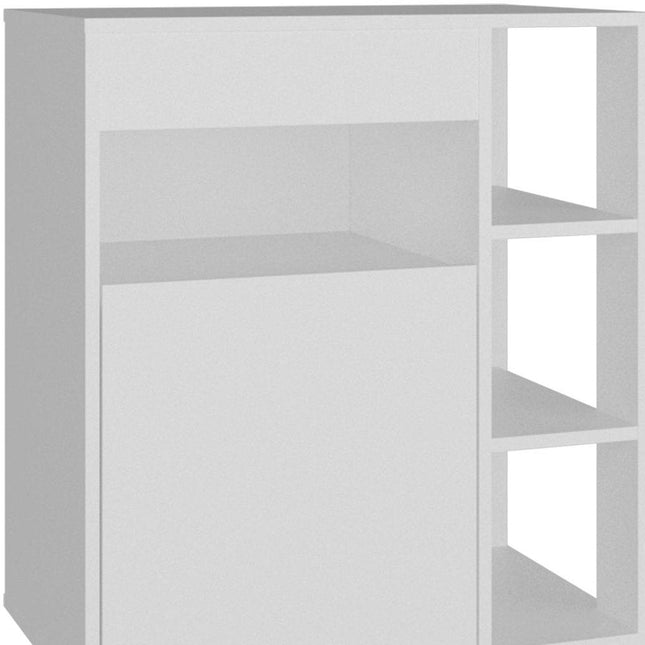 26" White Wood Sideboard HomeRoots