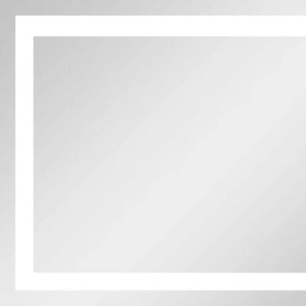 24" Lighted Frameless Anti Fog Bathroom Vanity Mirror HomeRoots