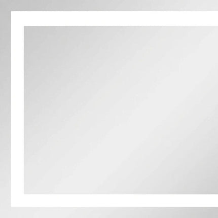 35" Lighted Frameless Bathroom Vanity Mirror HomeRoots