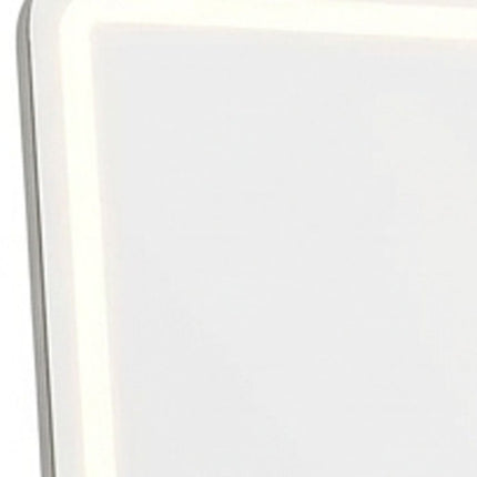 64" Clear Lighted Freestanding And Wall Mounted Framed Full Length Mirror HomeRoots