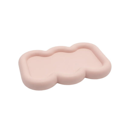 7" Pale Pink Resin Handmade Scalloped Trinket Tray HomeRoots