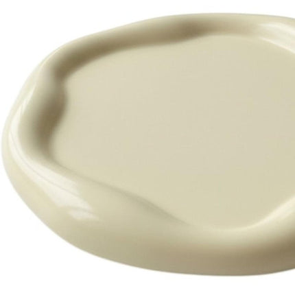 7" Pale Pink Resin Handmade Round Trinket Tray HomeRoots