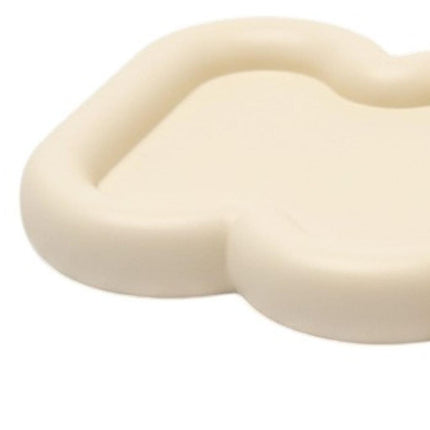 7" Pale Pink Resin Handmade Scalloped Trinket Tray HomeRoots