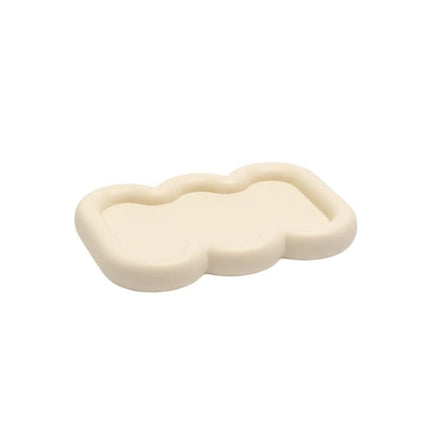 7" Pale Pink Resin Handmade Scalloped Trinket Tray HomeRoots
