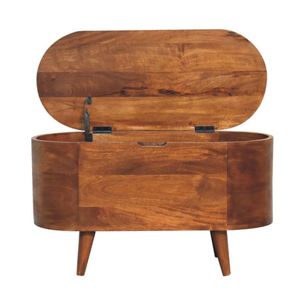 32" Brown Solid Wood Sideboard HomeRoots