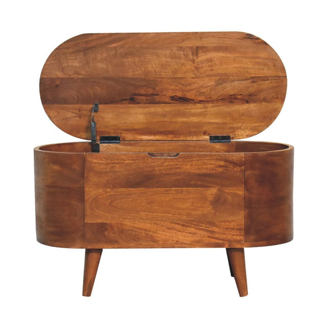 32" Brown Solid Wood Sideboard HomeRoots