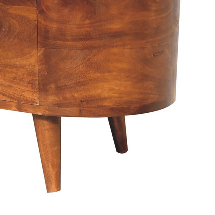 32" Brown Solid Wood Sideboard HomeRoots
