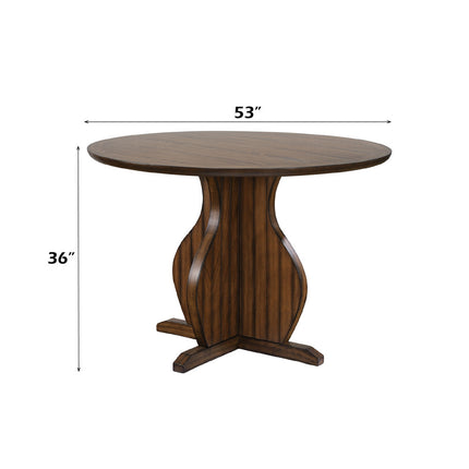 ACME 72460 Maurice Counter Height Table, Oak