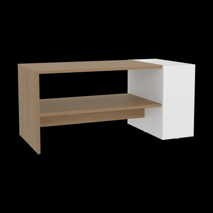 36" Beige Wood Fireplace Entertainment Center HomeRoots