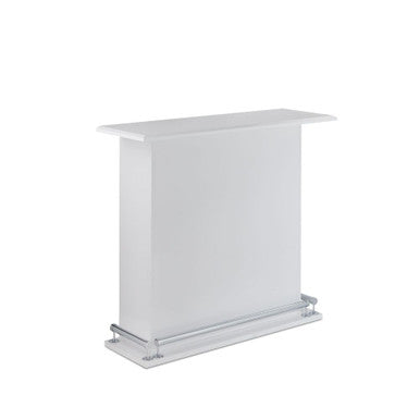 ACME 72580 Kite Bar Table, White High Gloss ACME Furniture