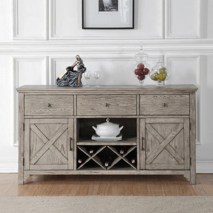 ACME 72864 Rocky Server, Gray Oak