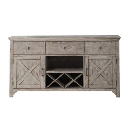 ACME 72864 Rocky Server, Gray Oak