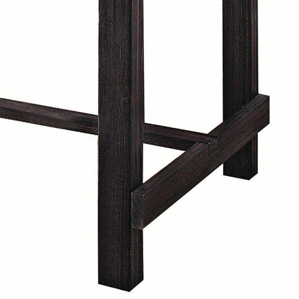ACME 72940 Yelena Counter Height Table, Marble & Weathered Espresso