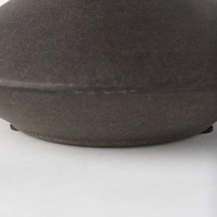 7" Brown Ceramic Bud Table Vase HomeRoots