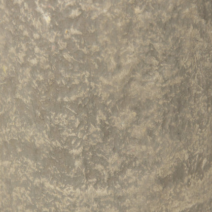 12" Gray Paper Mache Table Vase