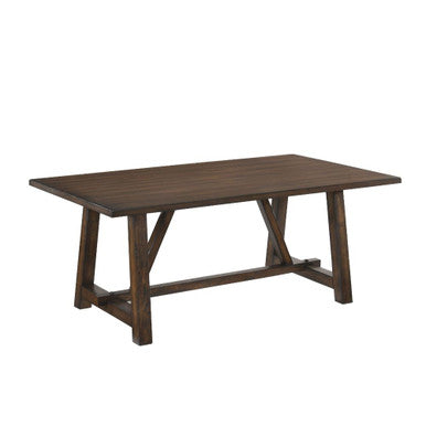 ACME 73030 Kaelyn Dining Table, Dark Oak ACME Furniture