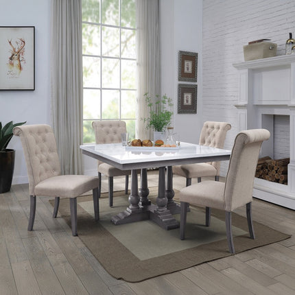 ACME 73270 Yabeina Dining Table  5
