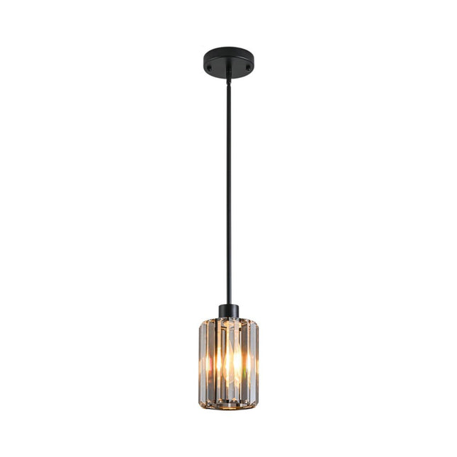 Ash Gray Crystal and Metal Mercury Glass Flush Chandelier With Gold Shades HomeRoots