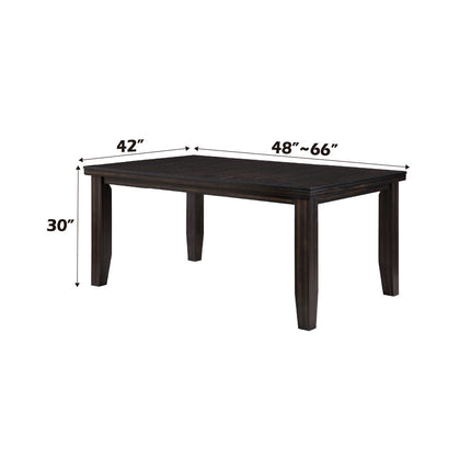 ACME 74620 Urbana Dining Table, Espresso  1