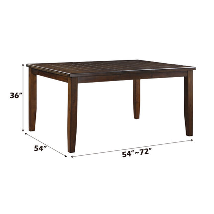 ACME 74630 Urbana Counter Height Table, Espresso