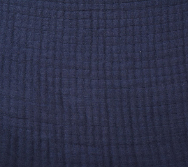 50" X 60" Navy Blue Cotton Throw Blanket with Tassels HomeRoots
