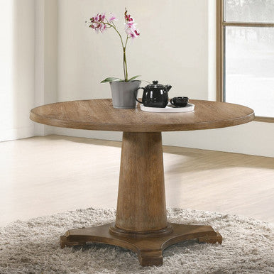 ACME 77160 Yotam Dining Table, Salvaged Oak Finish ACME Furniture