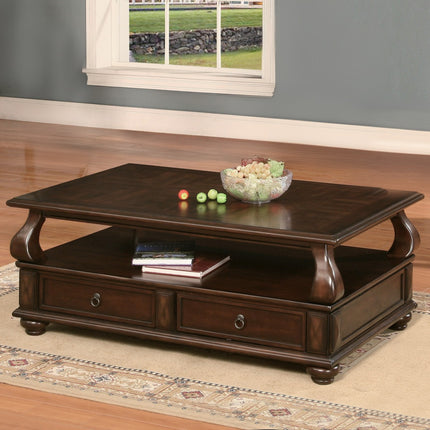 ACME 80010 Amado Coffee Table, Walnut