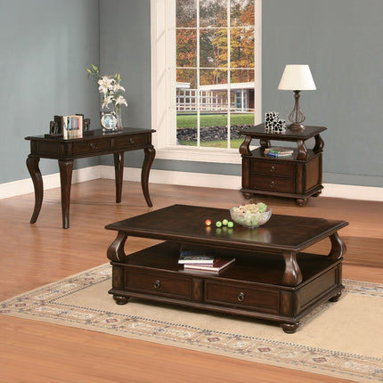 ACME 80014 Amado Sofa Table, Walnut