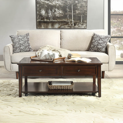 ACME 80254 Malachi Coffee Table with Lift Top, Walnut