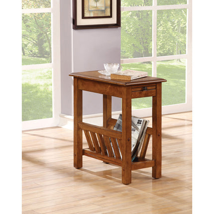 ACME 80517 Jayme Side Table, Tobacco