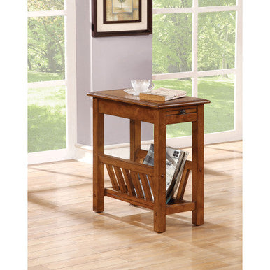 ACME 80517 Jayme Side Table, Tobacco ACME Furniture