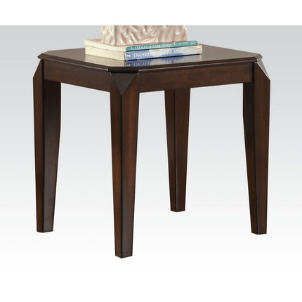 ACME 80662 Docila End Table, Walnut