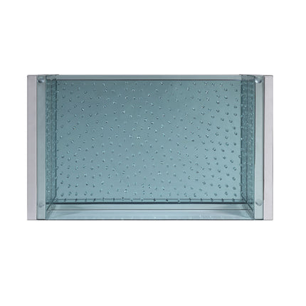 ACME 81470 Nysa Coffee Table, Mirrored & Faux Crystals