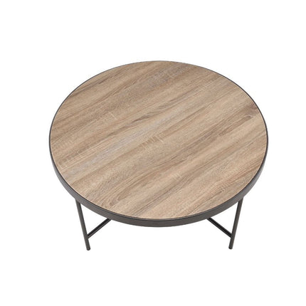ACME 81735 Bage Coffee Table, Weathered Gray Oak