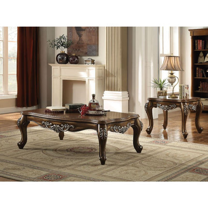 ACME 82117 Latisha End Table, Antique Oak