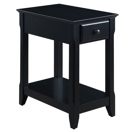 ACME 82740 Bertie Accent Table, Black Finish