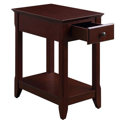 ACME 82742 Bertie Accent Table, Espresso Finish