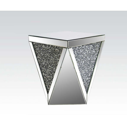 ACME 82772 Noralie End Table, Mirrored