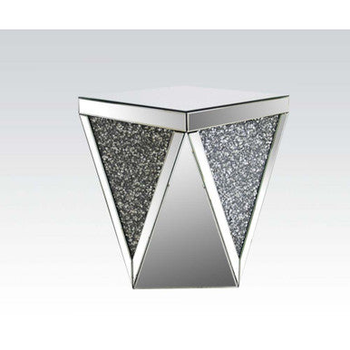 ACME 82772 Noralie End Table, Mirrored ACME Furniture