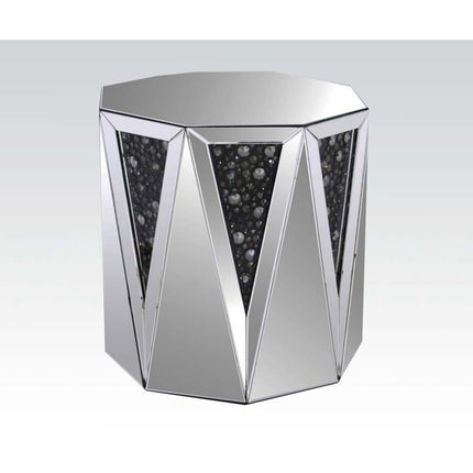 ACME 82777 Noor End Table, Mirrored