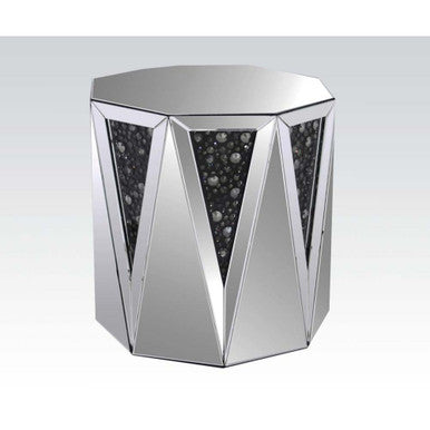 ACME 82777 Noor End Table, Mirrored ACME Furniture